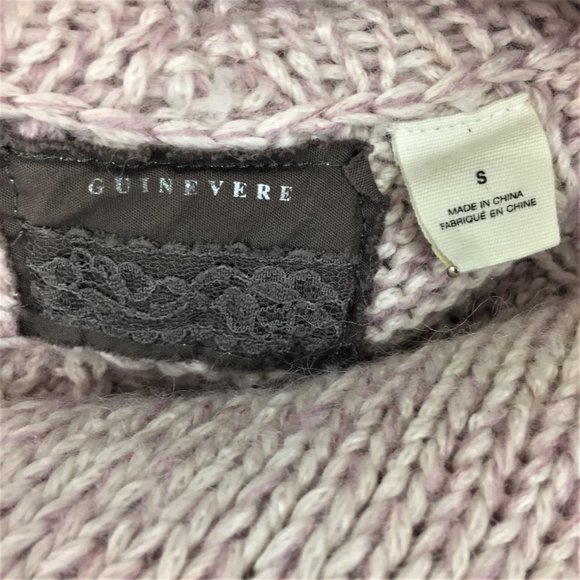 Anthropologie Guinevere Cable Knit Sweater - Size Small - Picture 6 of 8